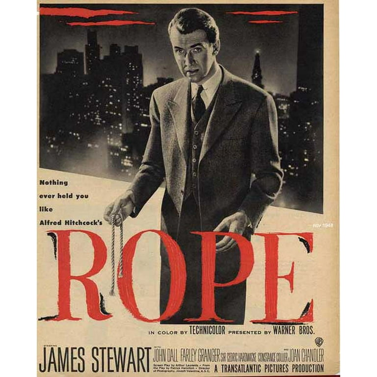Rope Movie POSTER 11 x 17 Style D 