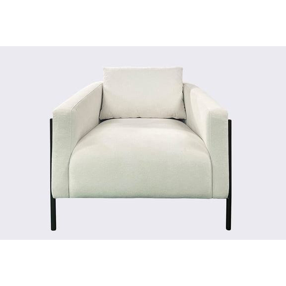 Rope - Patterned Accent Chair | Ideal for TV Lounges | High - Density Cushions for Comfort | Resolves the Problem of Unstable Chairs