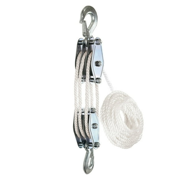 Rope Pulley Hoist,Zinc Alloy Block Zinc Manual Air Heavy Duty Handheld Crane Rope Conditioner Rope Air Conditioner Alloy Rope Block Crane Heavy Alloy Handheld Rotatable Rope Air 270° Alloy Duty Rope