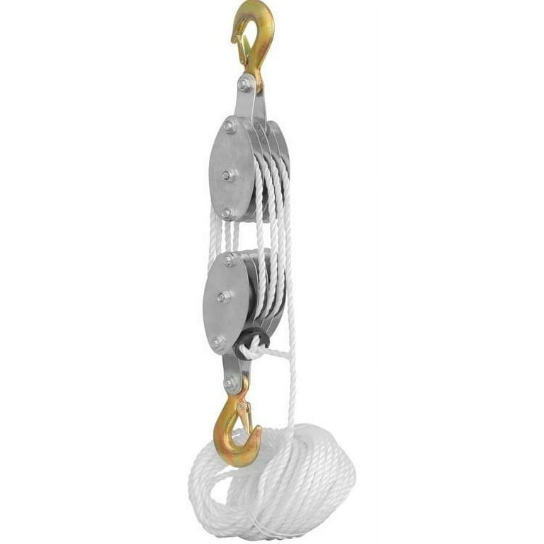 Rope block tackle deals