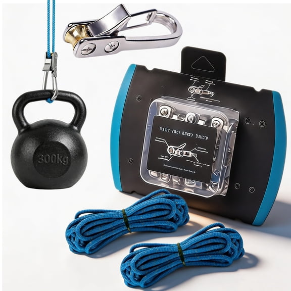 Rope Roller, 2026 Upgrade Rope Rollers 6 Pack, Two Options Available (Reflective Nylon Rope/Load-Bearing Braided Rope) –Cinching Tool for Camping, Outdoor Gear (Reflective Nylon Rope)