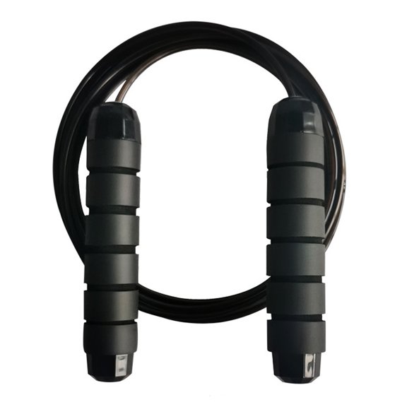 Rope Skipping With Double Bearings For Adults, Students And Children - black