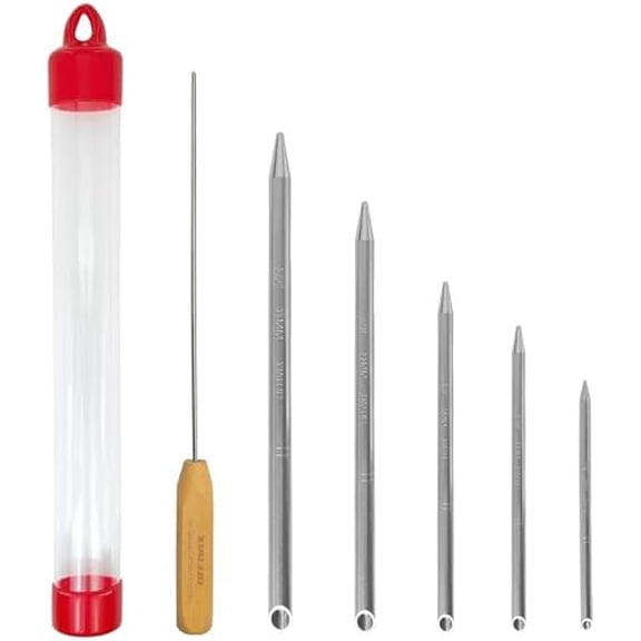 Rope Splicing Tool Kit with Fids Pusher Rapid Recovery and Splice Double Braid Rope for1/4 5/16" 3/8" 7/16" 1/2"