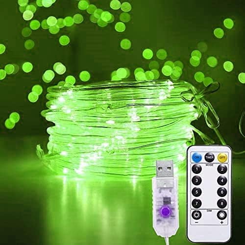 Rope String Lights, 12M 100LED Rope String Lights Ribbon Mood Rope Light Waterproof USB Tube Lights 8 Modes
