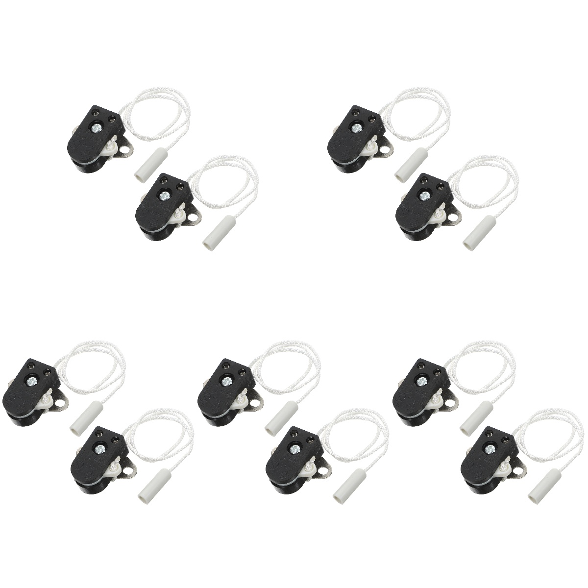 Rope Switch Iron Sheet Wall Light Toggles for Drawstrings Turning On