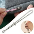 thumbnail image 1 of Rope Threaders Tool Set, Upgraded DIY Drawstring Clips, Quick Insert Bodkin Sewing Tool, Elastic Cord Puller for Hoodies, Pants, Shorts, Sportswear, Metal Threading Tool for Easy Sewing Repairs, B, 1 of 9