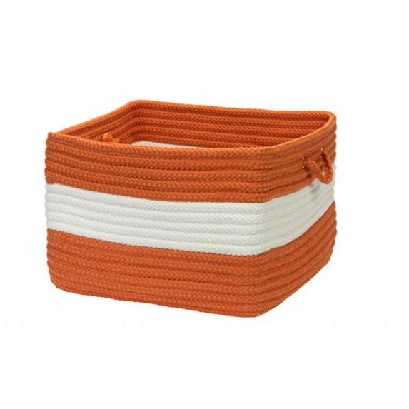 Rope Walk- Rust 14in.x10in. Utility Basket