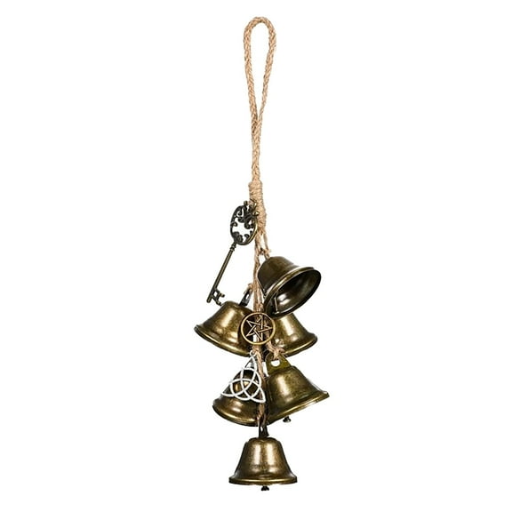 Rope Wind Chime Blessing Decorative Witch Door Handle Pendant for Family Room