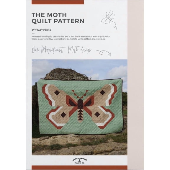 Rope and Anchor Trading Quilting Pattern Moth - Quilts