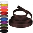 thumbnail image 1 of Rope and Cord Nylon Webbing – 1/2 in. Multipurpose Webbing for Cargo Straps, Pulley Lines, and More! –Brown, 1 of 3