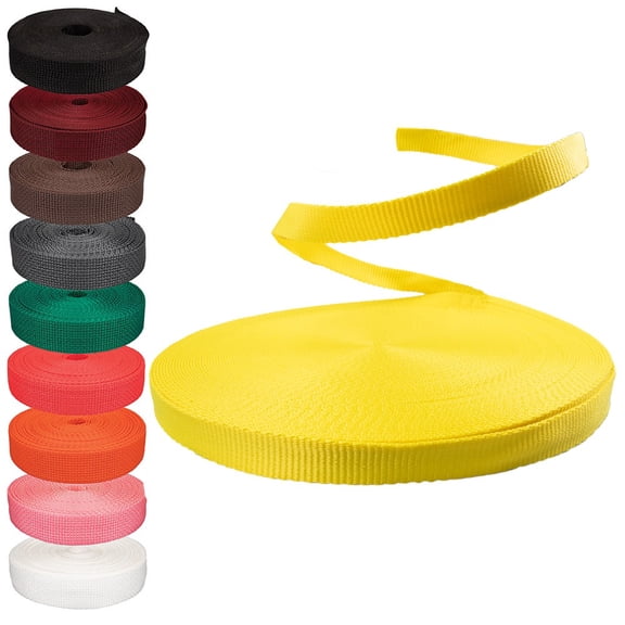 Rope and Cord Polypropylene Webbing – 1 Inch Weather Resistant Multipurpose Webbing