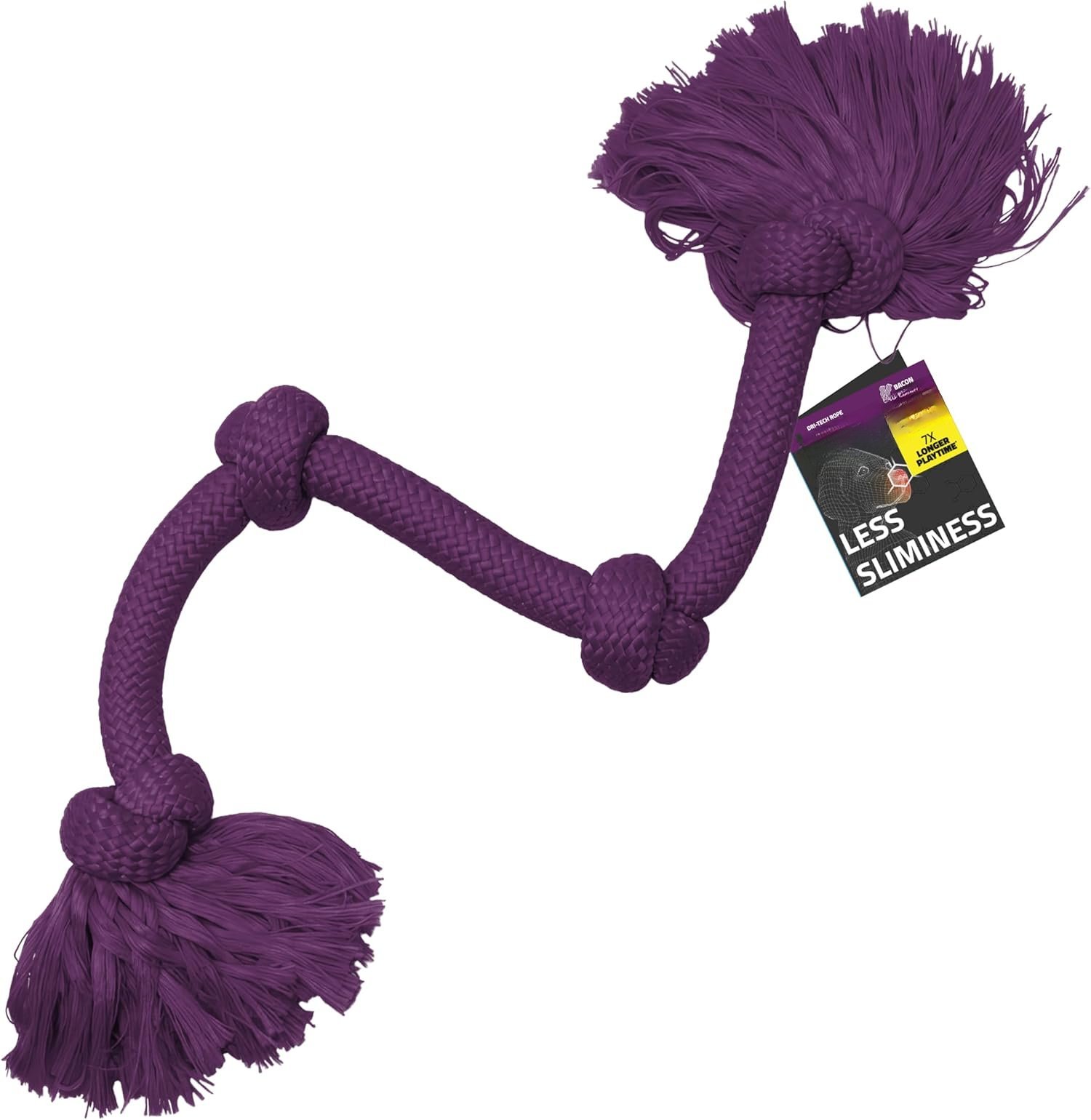 Rope for Dogs | Tug of War for Aggressive Chewers | Bacon Scented ...