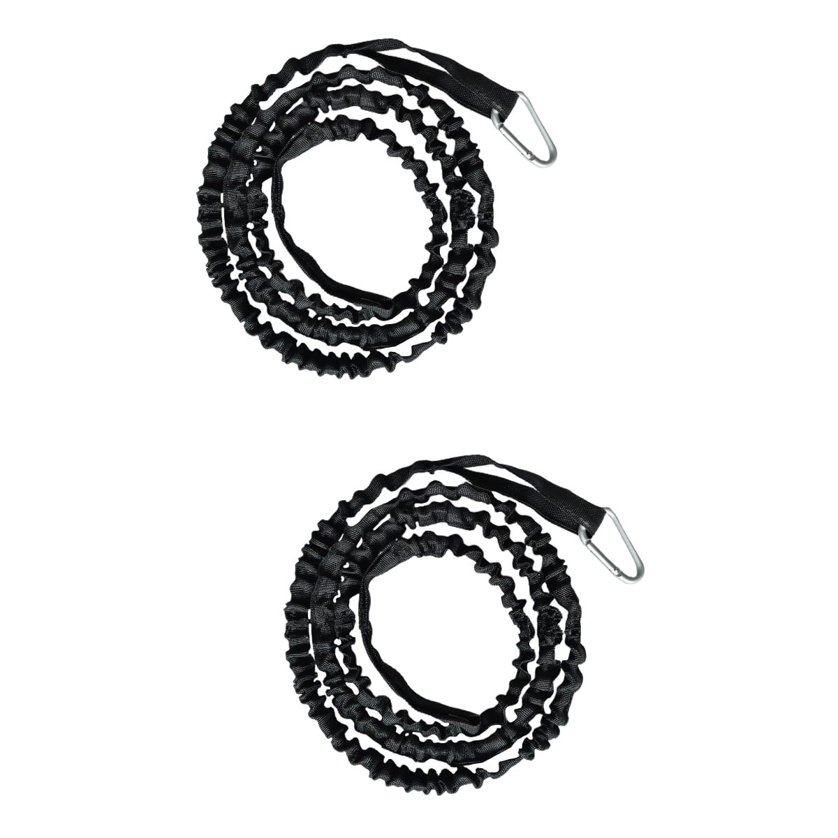 WEUVEB Paddle Leash Kayak Accessories Black Lightweight and Durable 8Pcs