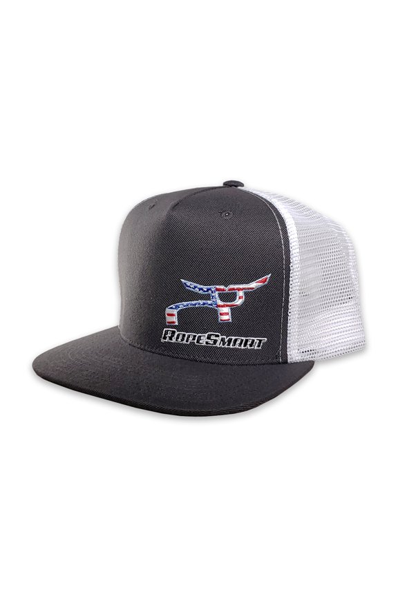 All-American Classic Trucker Snapback Gray Cap