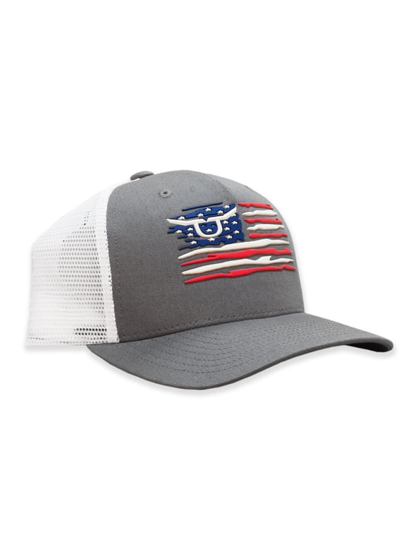 All American Rubber Patch Gray Cap