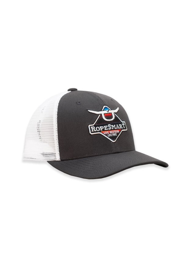 Sarape Solo Steer Diamond Patch Grey