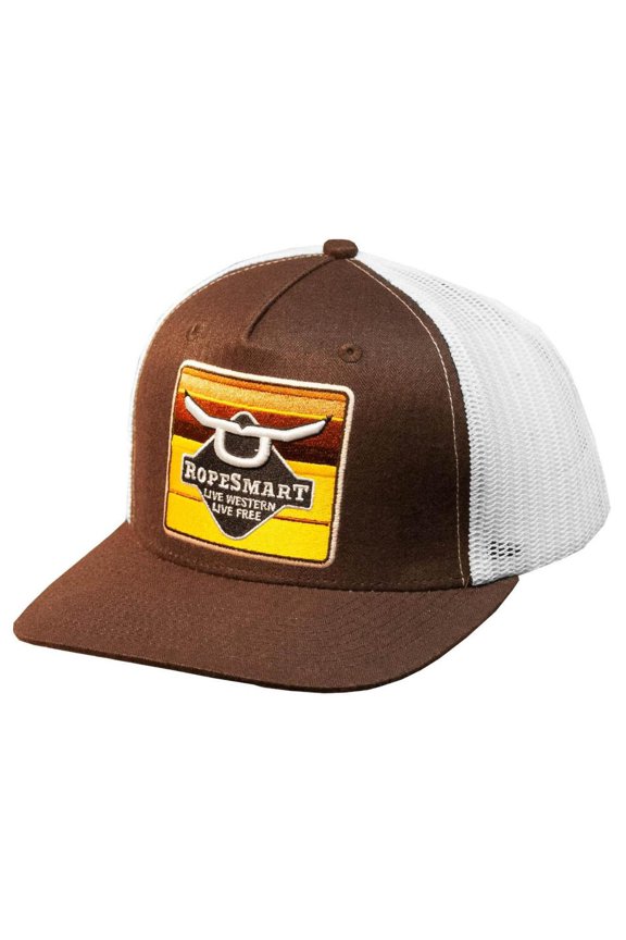 Serape Diamond Brown Patch Cap