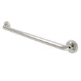 thumbnail image 1 of Roped 2Decorative Grab Bar, Polished Nickel - 29.32 x 4.7 x 2.63 in., 1 of 1