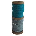 thumbnail image 1 of Roped Ribbon, Teal-Color:Teal,Style:Urban Industrial, 1 of 1