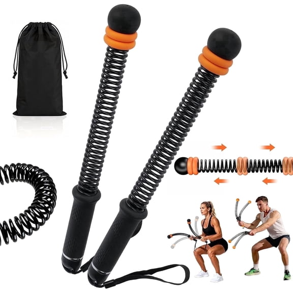 YXLTCLTD 17.3 in Anti-Slip ABS Battle Ropes with 2 Count