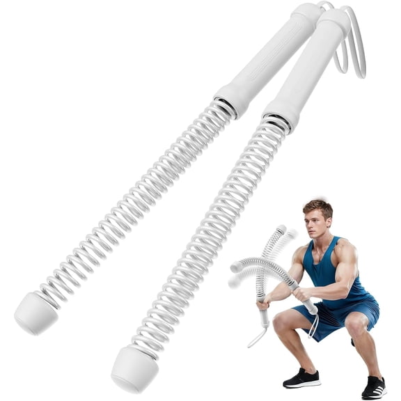 Portable Weighted Ropeless Battle Ropes, Cardio HIIT Full-Body Workout ...