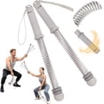 thumbnail image 1 of Ropeless Battle Ropes, 2pcs Cordless Battle Ropes, Battle Ropes for Home Gym, Portable Battle Ropes, Battle Ropes for Home, Battle Rope Sticks, Battle Ropes Ropeless, Adjustable Ropeless Battle Ropes, 1 of 7