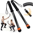 thumbnail image 1 of Ropeless Battle Ropes, 2pcs Cordless Battle Ropes, Battle Ropes for Home Gym, Portable Battle Ropes, Battle Ropes for Home, Battle Rope Sticks, Battle Ropes Ropeless, Adjustable Ropeless Battle Ropes, 1 of 7