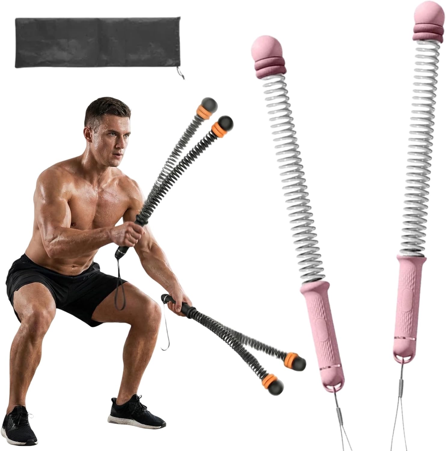 Counterweight Rope Ropeless Battle Ropes Adjustable Weight, Weighted Cordless Battle Rope ...