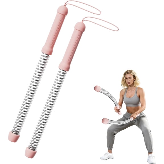 Ropeless Battle Ropes for Gym - Heavy Duty Cordless Workout Ropes for HIIT, Strength & Cardio , Portable Exercise Equipment for Men & Women, Low- Fitness Rope ()