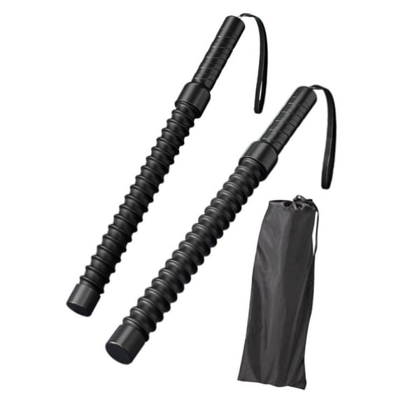 Ropeless Battle Ropes For Home Workout Heavy 1 Pair Short Battle Ropes, With Storage Bag, Muscle Building Exercise Cords Equipment Spring Sticks Strength Conditioning Workout Ropes For Home Gym