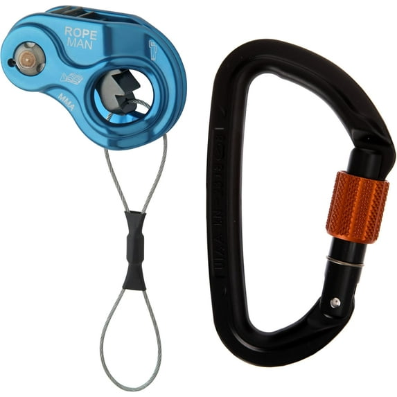 Ropeman 1 Ascender - Lightweight Rope Clamp for Climbing, Hunting, Tree Climbing, & Rigging