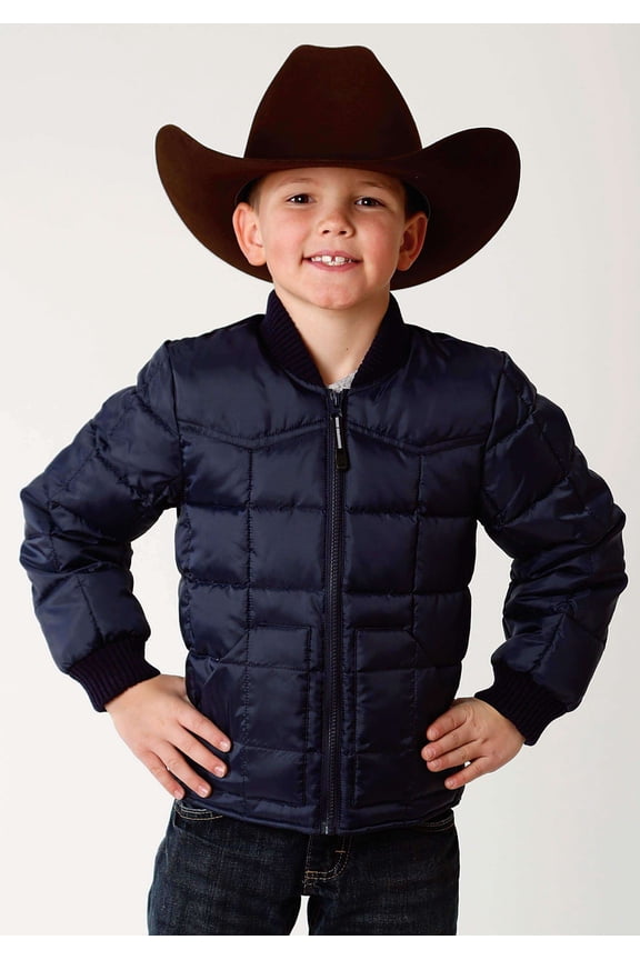 Apparel Boys Navy Blue Jacket