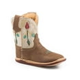 thumbnail image 1 of Roper Infant Girls Soft Tan Lthr Vamp Boot Vintage With Lthr, 1 of 5