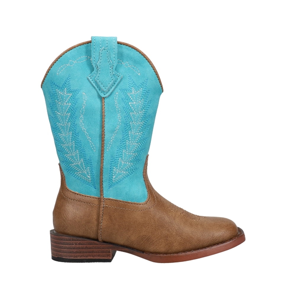 Roper Boys Billy Cowboy Mid Calf Boots - Walmart.com