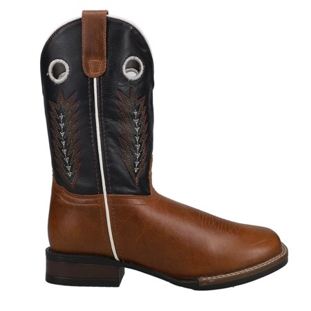 Roper Boys James Square Toe Cowboy Mid Calf Boots