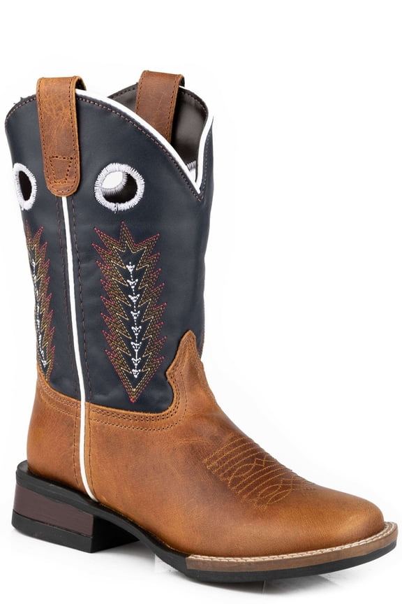 Footwear Boys Kids Roper James Cowboy Boot 13 Brown