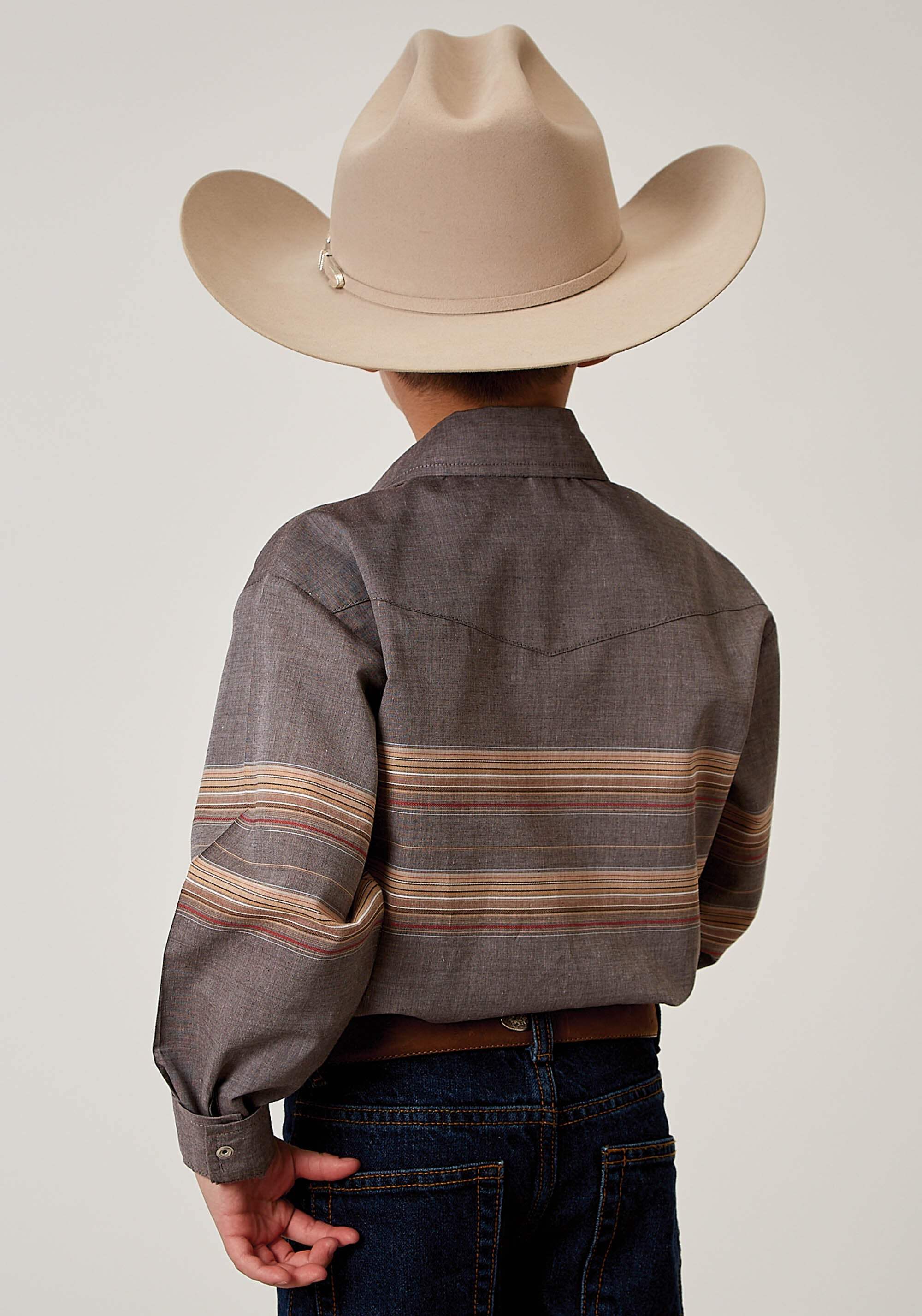 Roper - Boys Long Sleeve Western Shirt main image 1