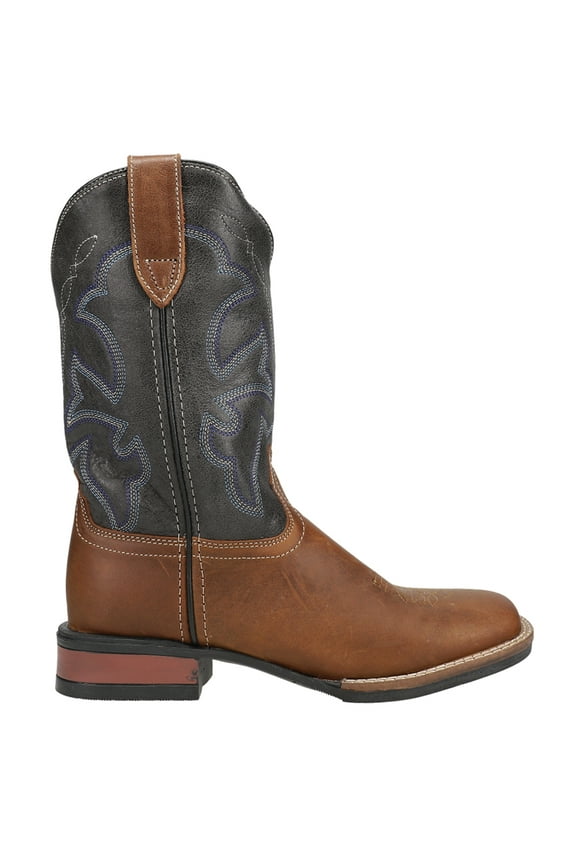 Boys Monterey Square Toe Cowboy Mid Calf Boots