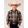 thumbnail image 1 of Roper Boys PINEWOOD PLAID XL Brown, 1 of 1