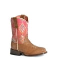 thumbnail image 1 of Roper Childs Dakota Sq Toe Boots 12 Coral, 1 of 1
