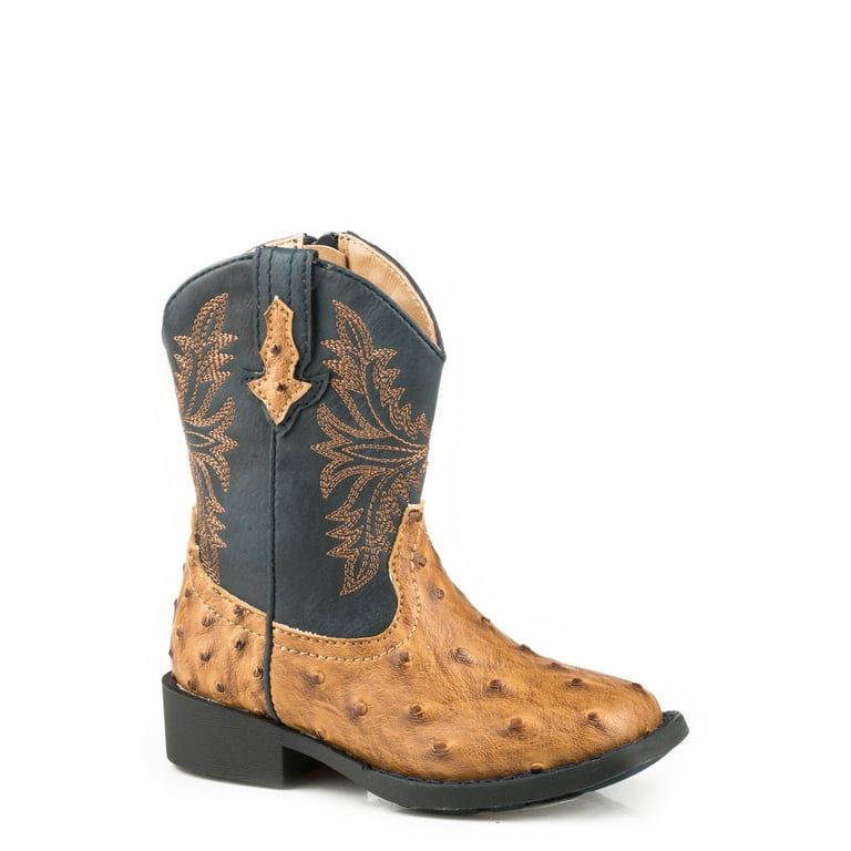 Roper faux clearance ostrich boots