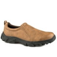 thumbnail image 1 of Roper Cotter Mens Tan Faux Leather Tumbled Slip-On Shoes 13 EE, 1 of 7