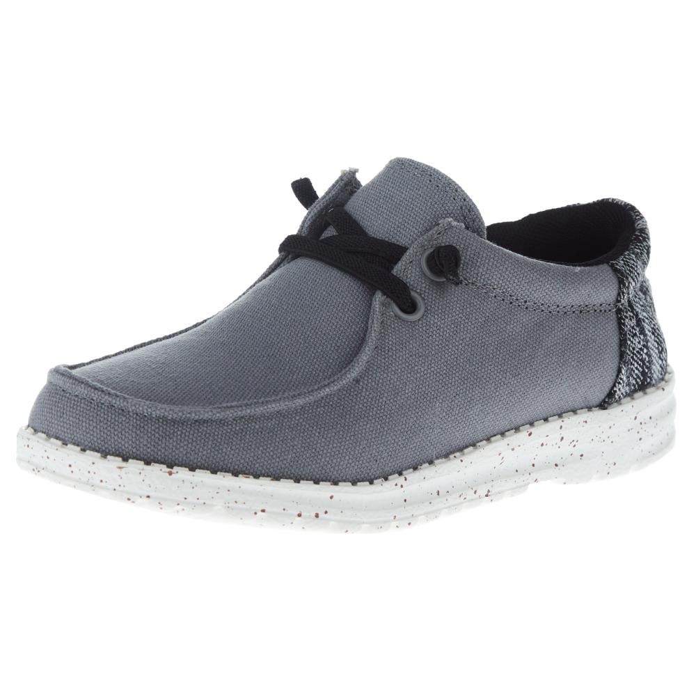 Roper Footwear Boys Kids Roper Hang Loose Casual Shoe 13 Grey - Walmart.com