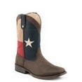 thumbnail image 1 of Roper Footwear Boys Kids Roper Lone Star Square Toe Boot 10 Brown, 1 of 5