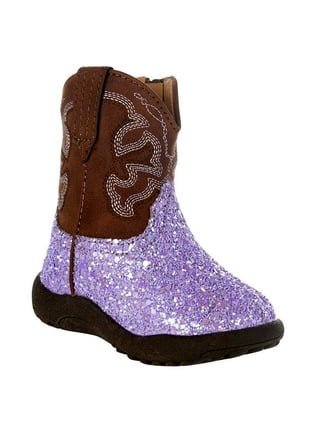 Childrens purple store cowgirl boots