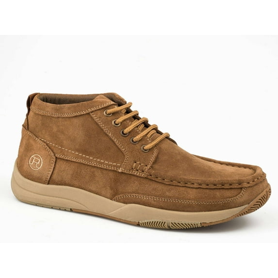 Roper Footwear (DS)Mens Clear Cutt II Tan Suede Casual Shoe Tan 8 D