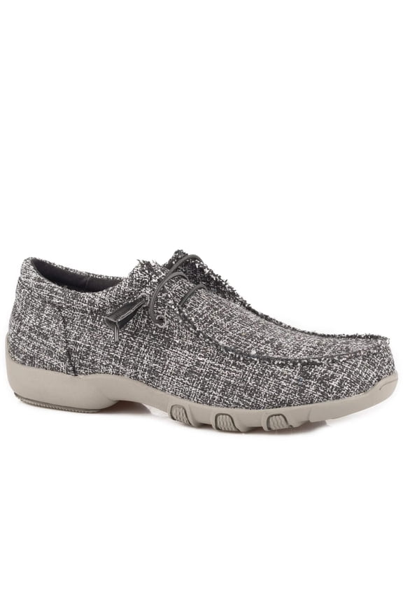 Footwear Womens Twwed Fabric Chukka 6.5 Black