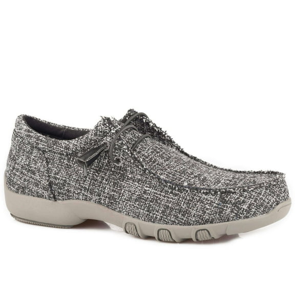 Roper Footwear Womens   Twwed Fabric Chukka 9.5 Black