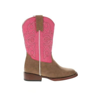 Roper Girls Ainsley Square Toe Cowboy   Mid Calf Boots