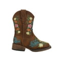 thumbnail image 1 of Roper Girls Bailey Floral Square Toe Cowboy   Mid Calf Boots, 1 of 5